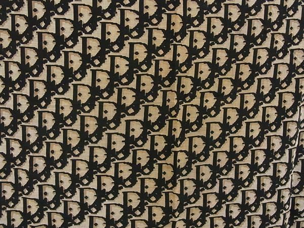クリスチャンディオール　大判ストール　【中古品】 クリスチャンディオール ウール100% ロゴ刺繍 大判ストール 膝掛
