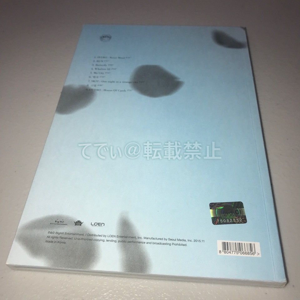 BTS 花様年華 サイン アルバム  ※説明必読 BTS 公式 花様年華 Suga サイン入りカード 4thミニアルバム