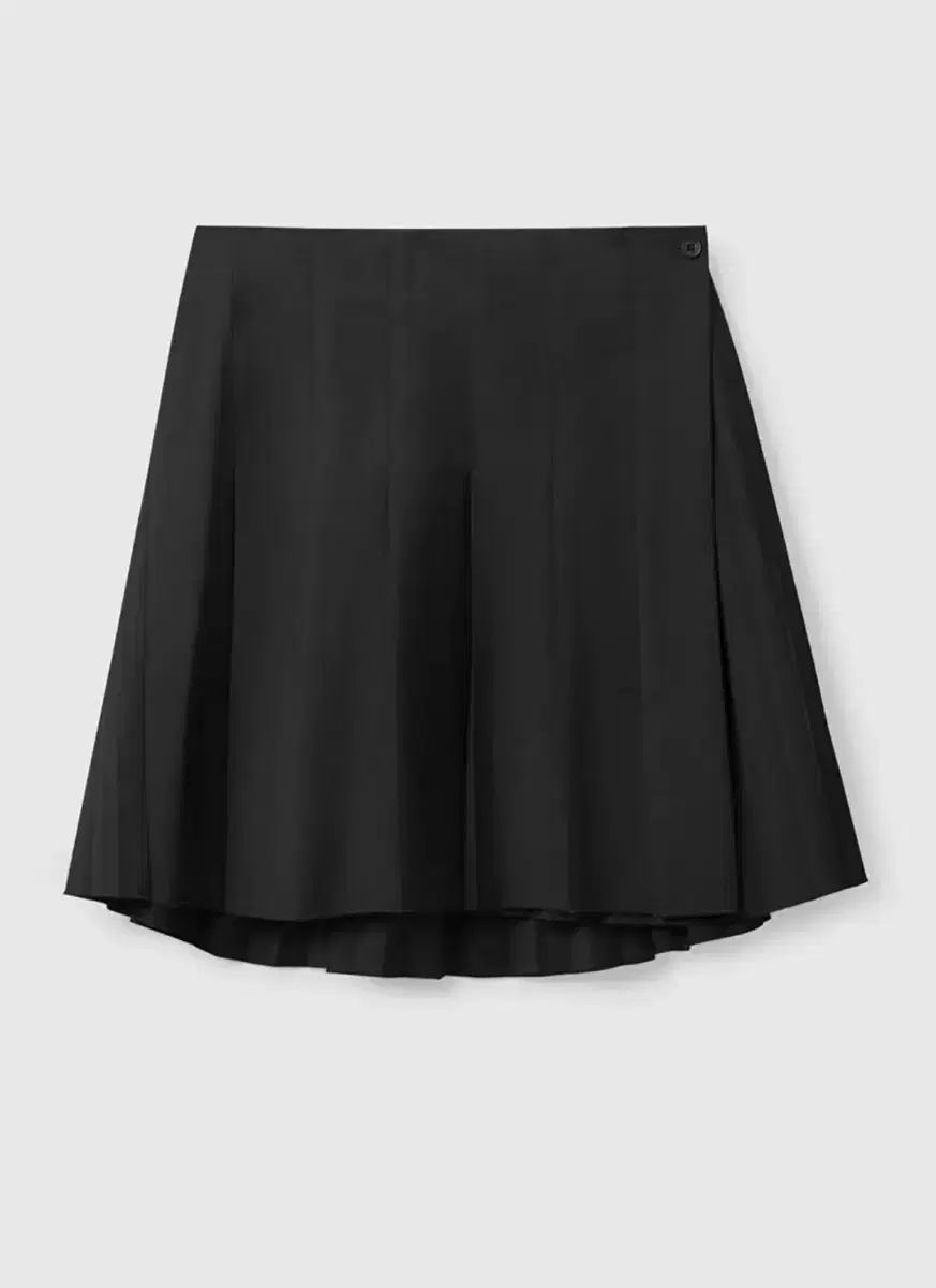 COS コス COS プリーツ ラップ スカート 32 サイズ ブラック ネイビー