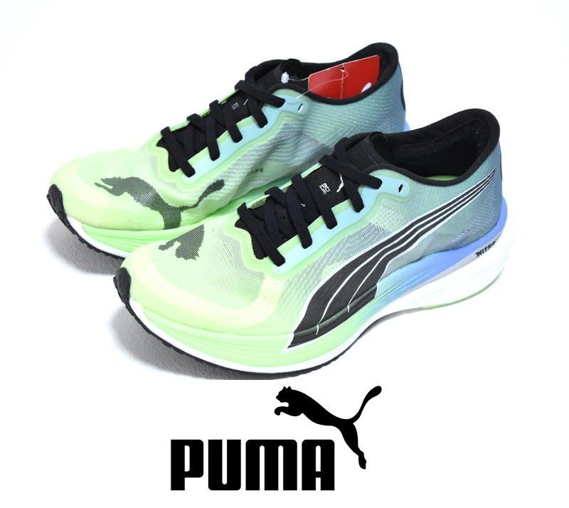 新品 PUMA ウィメンズ ディヴィエイト ニトロ エリート 2 24cm カーボン搭載 377787-01 ランニングシューズ