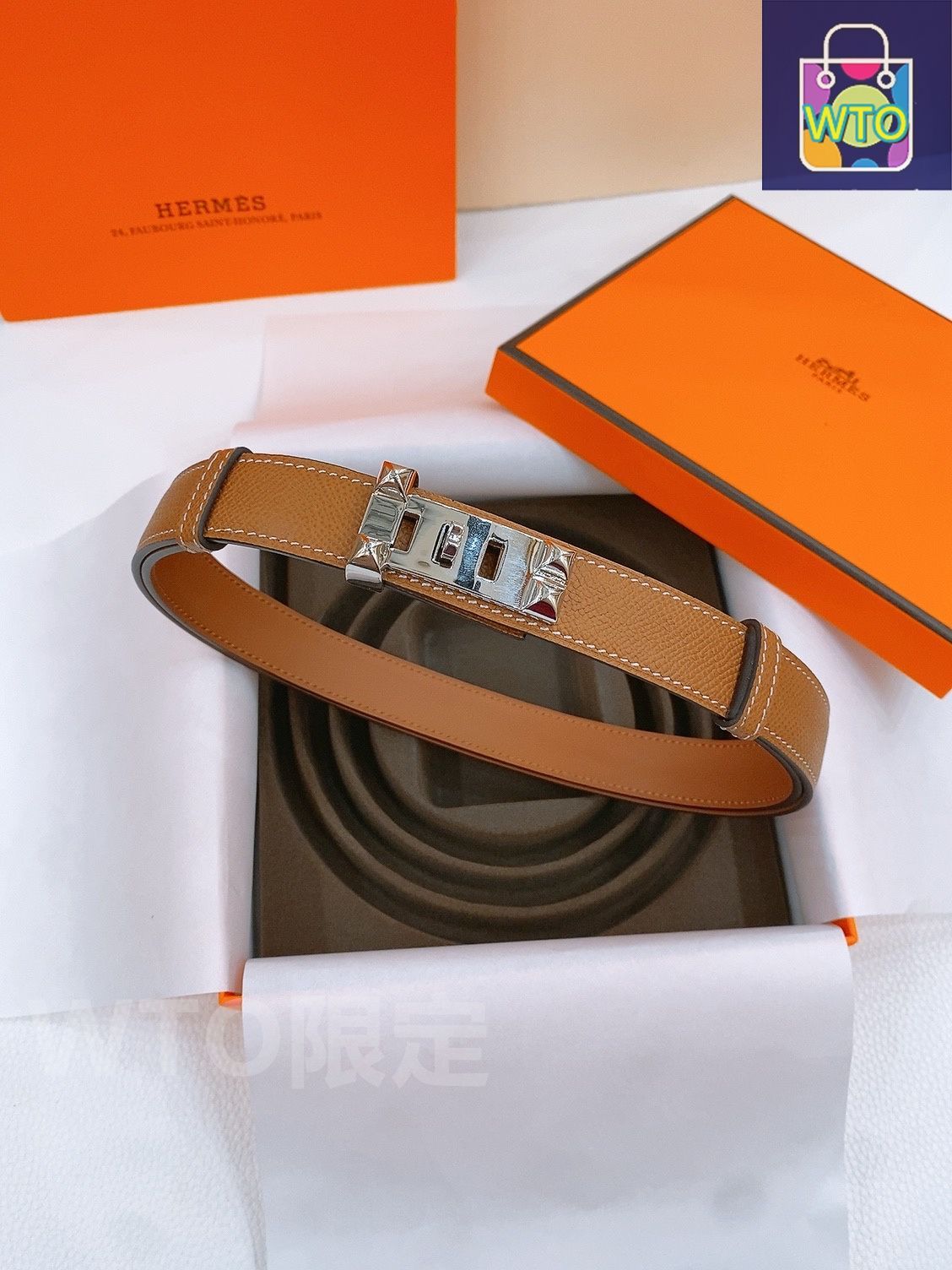 今日WTO】Herm?s エルメス Madame レザーベルト-1-XYV75 - メルカリ