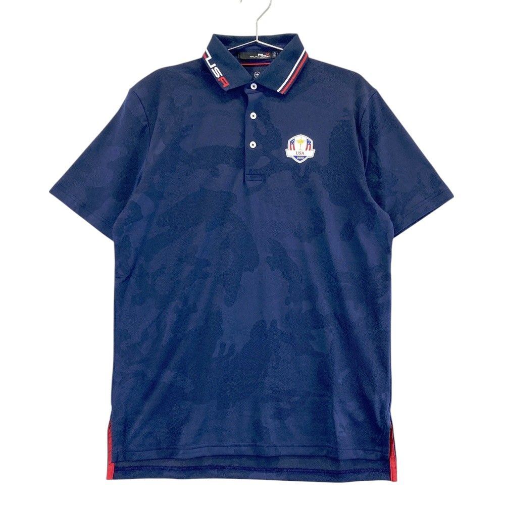 サイズ：S RLX ラルフローレン 半袖ポロシャツ 迷彩 カモフラ柄