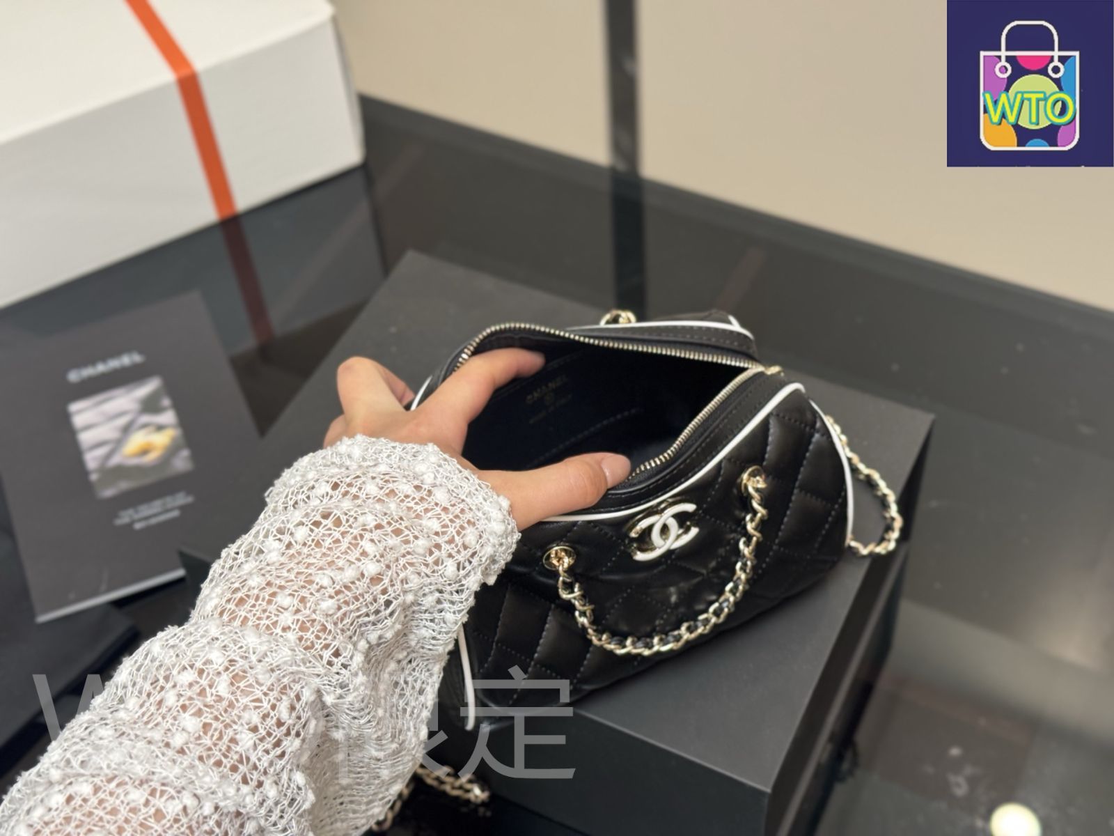 今日特価】Chanel シャネル 25Pボウリングバッグ 人気の高い