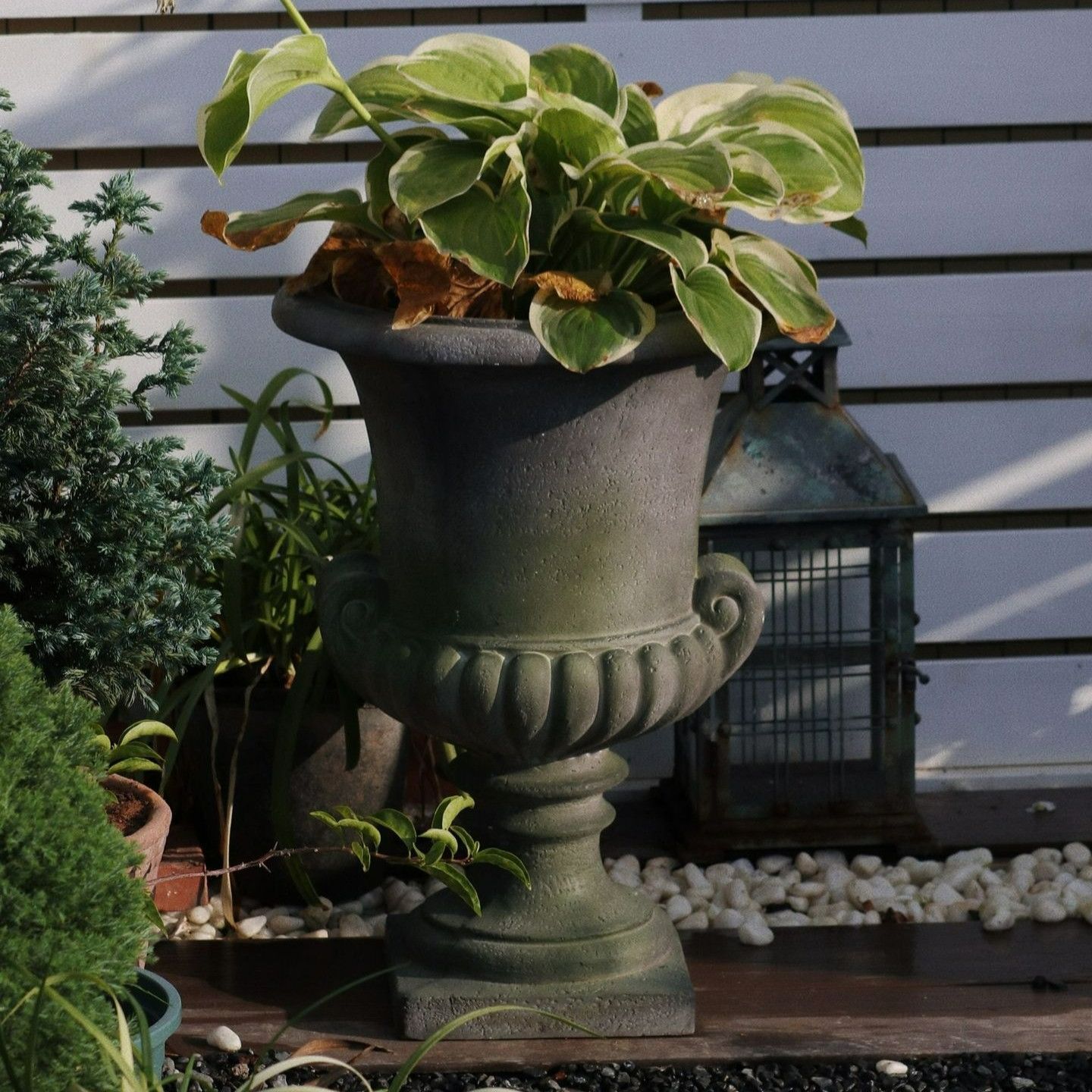 U.S. ROUTE 66 プランター レトログリーン U.S. ROUTE 66 プランター レトログリーン フラワーポット