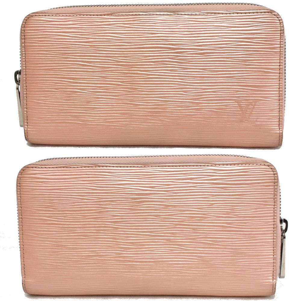 綺麗 LOUIS VUITTON ルイヴィトン ジッピー ロングウォレット エピ ラウンドファスナー長財布 レザー ピンク レディース【中古】 LOUIS VUITTON（ルイ・ヴィトン） 財布 エピ ジッピーウォレット