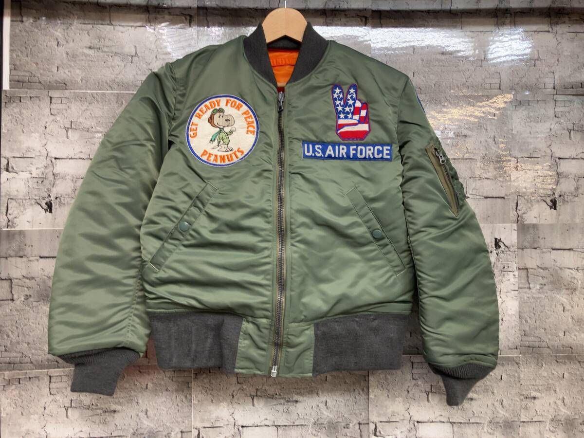 BUZZ RICKSON'S バズリクソン Type MA-1 D-TYPE SNOOPY PATCH