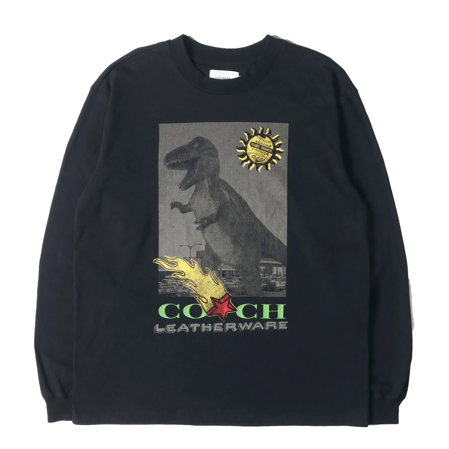 新品未使用　COACH 長袖カットソー　コーチロゴロンT　定価49500円 2025年最新】COACH 七分・長袖カットソーの人気アイテム - メルカリ