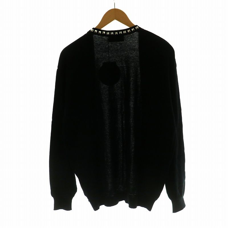 ヒステリックグラマー HYSTERIC GLAMOUR 21AW カーディガン スタッズ