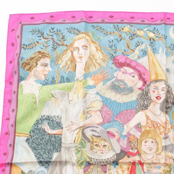 エルメス お伽話　シルクスカーフカレ90 楽天市場】HERMES エルメス Carre 90 Scarf カレ90 スカーフ