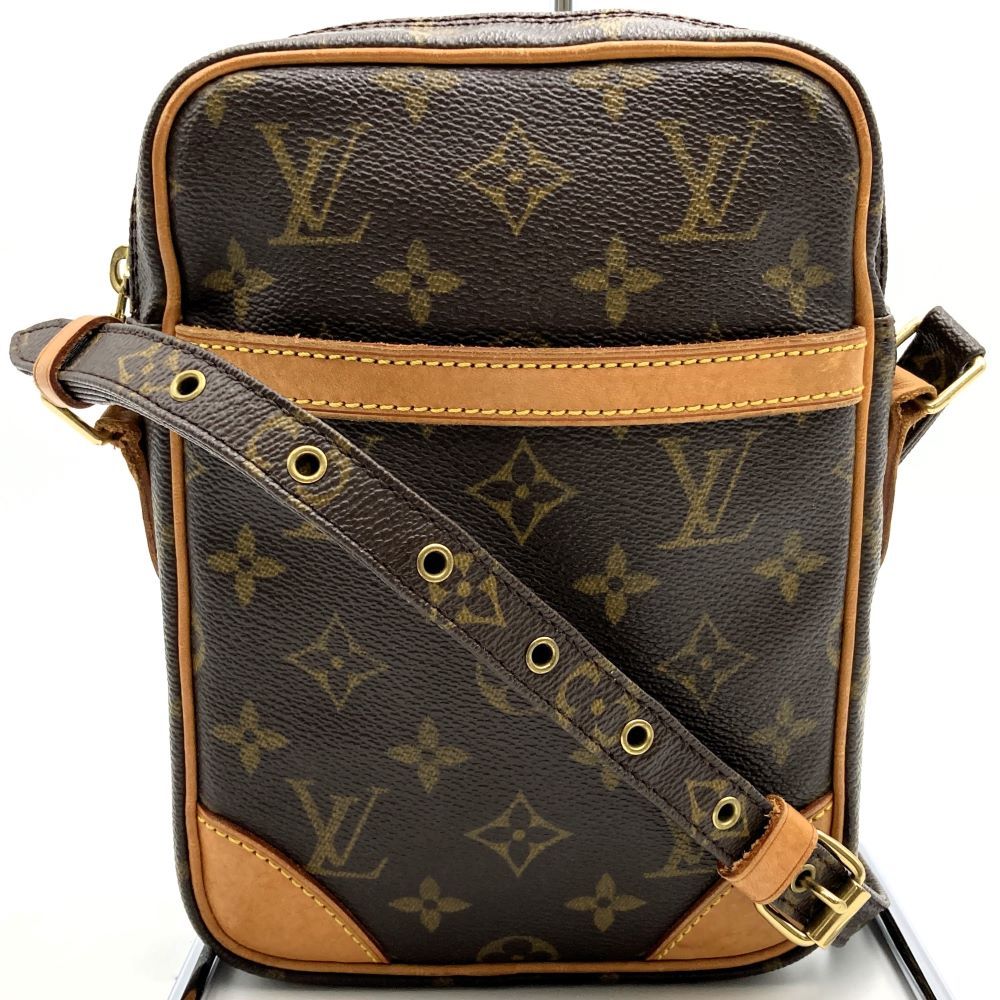 ルイ・ヴィトン M45266 ダヌーブ ショルダーバッグ ブラウン モノグラム レディース LOUIS VUITTON USED