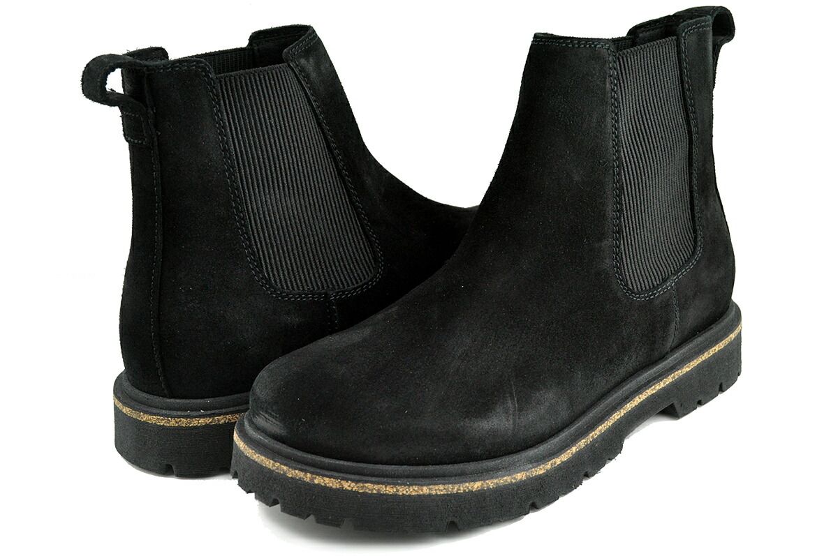 ビルケンシュトック ハイウッド スリッポン ミッド BIRKENSTOCK HIGHWOOD SLIP ON MID (NARROW FIT) BLACK 1028211 ブラック ナローフィット レディース
