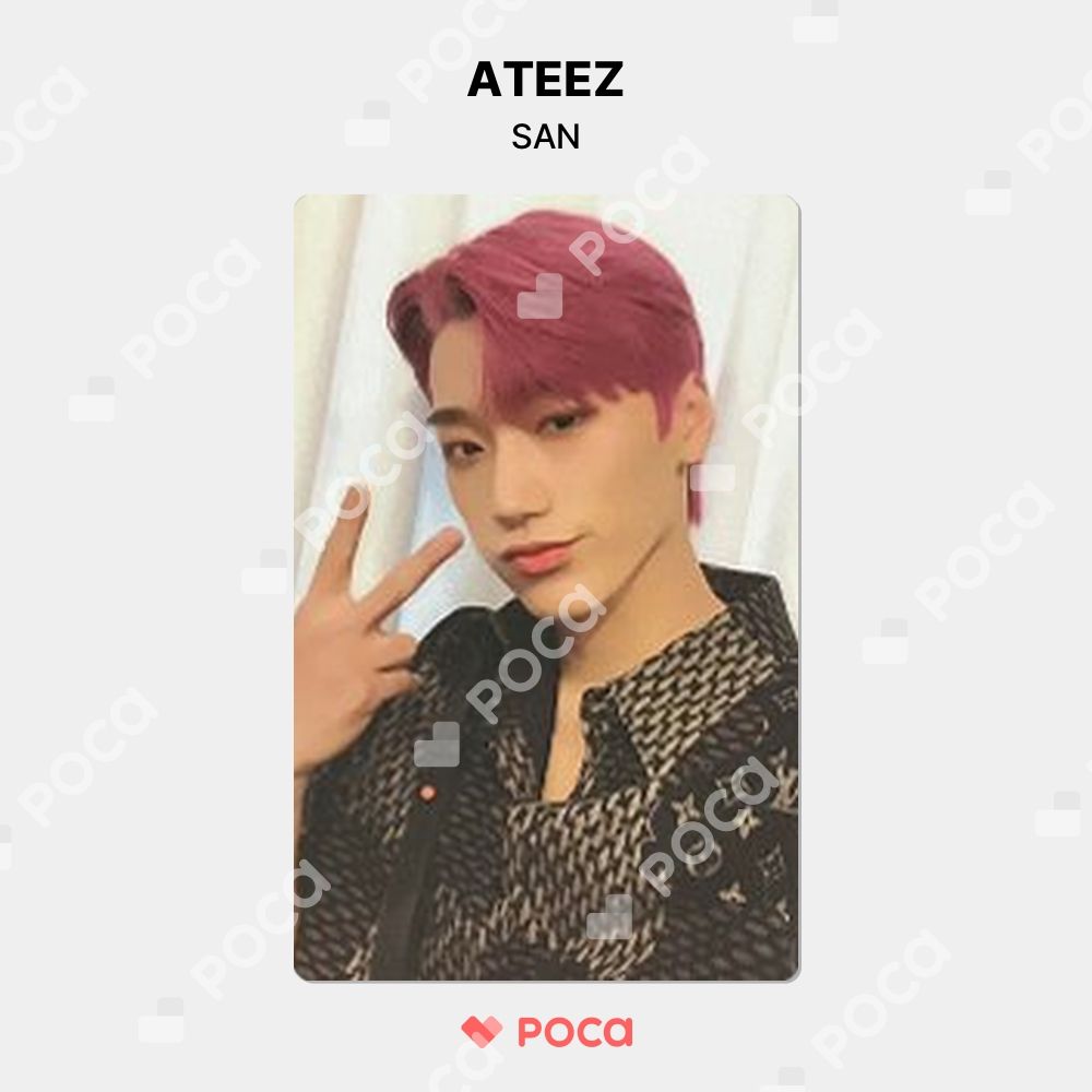 ATEEZ サン　フィーバーダイアリー　フォトブック　トレカ ATEEZ サン トレカ ZERO : FEVER Part.2 DIARY ver. 公式 トレカ