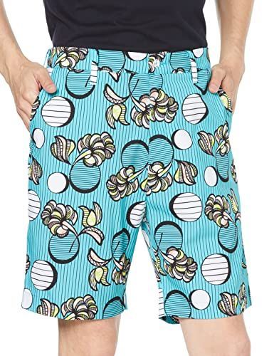 S_TURQUOISE リー ゴルフパンツ PLAY SHORTS メンズ TURQUOISE S