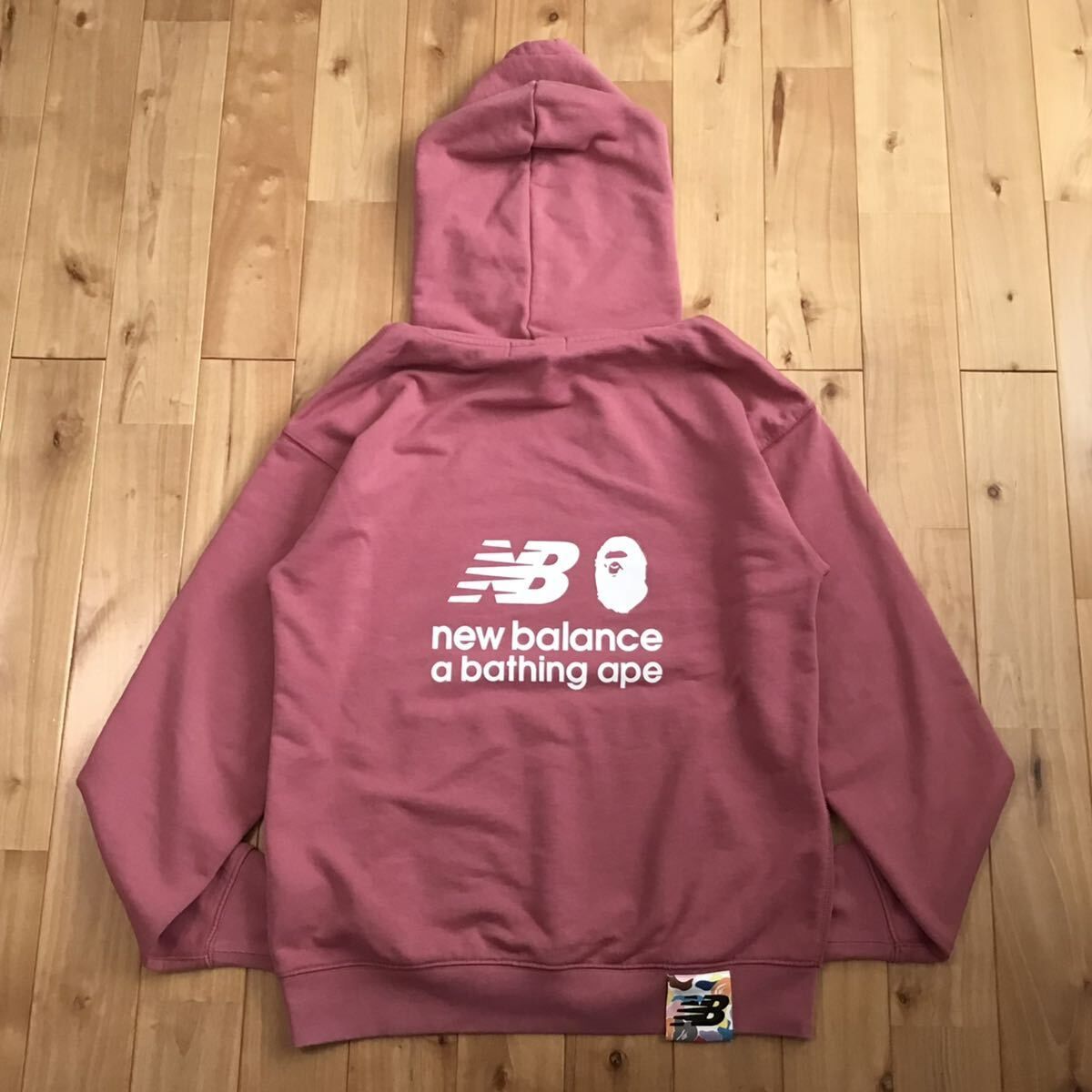 ☆BAPE.com限定☆ ニューバランス BAPE プルオーバー パーカー Sサイズ 