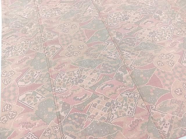 平和屋着物□本場大島紬 吉祥文 正絹 逸品 BAAO6747xa 平和屋