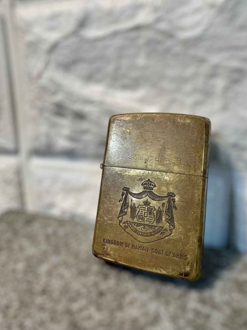 Zippo　SOLID BRASS　1988年製 ZIPPO 1988年製 SOLID BRASS HAWAII - メルカリ