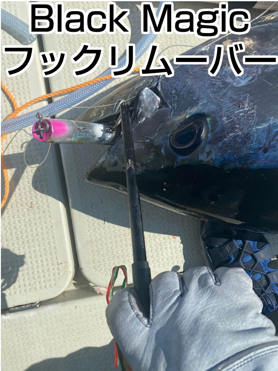 大物対応 ブラックマジック フックリムーバー Black Magic Tackle Hook Remover(検索用souls オーシャンマーク  スタジオ studio ocean mark hr260l180ギンバル) - メルカリ