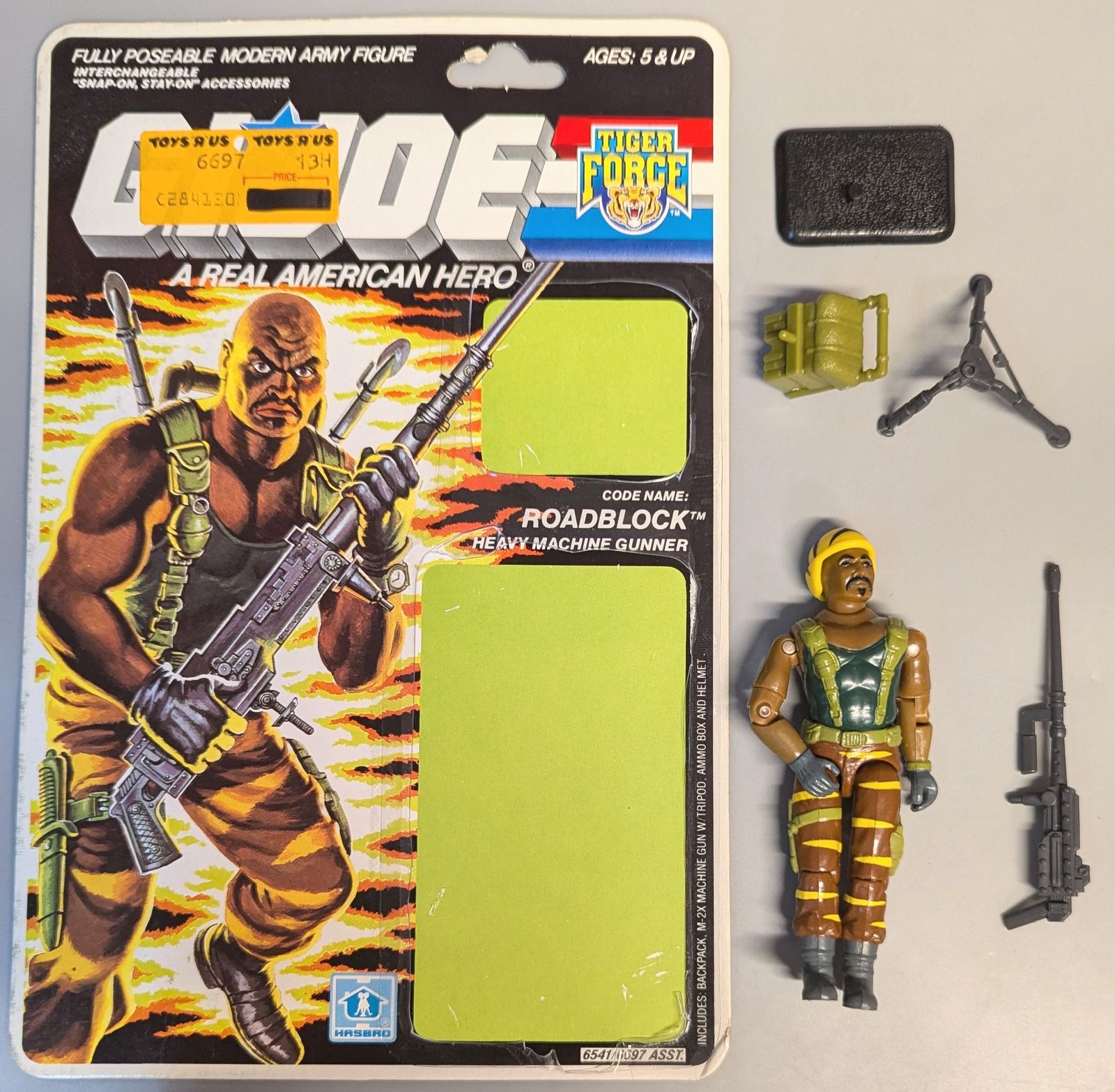 HASBRO TIGER FORCE ROADBLOCK 3.5インチ