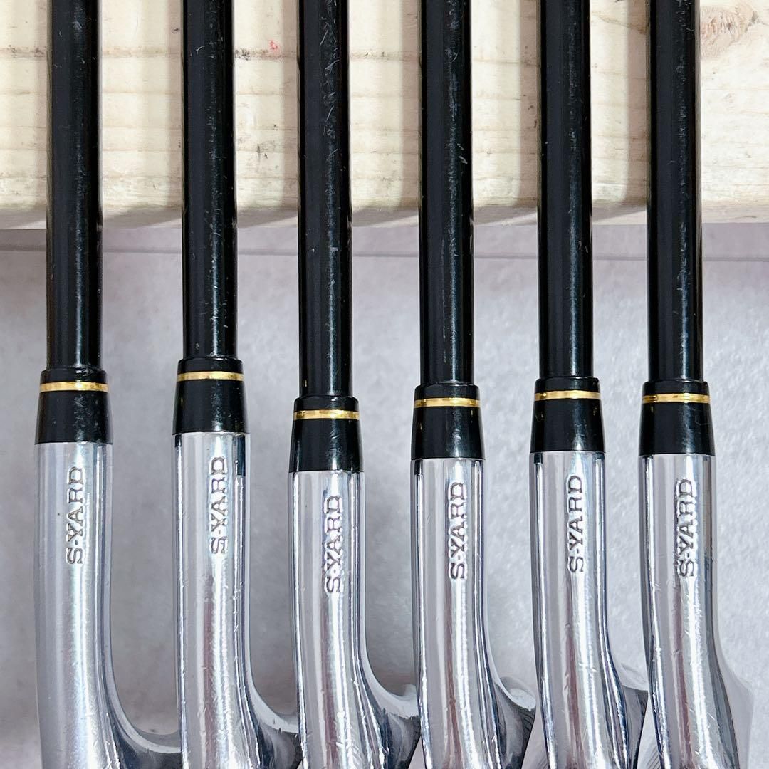 X942 エスヤード TX-V メンズゴルフ アイアンセット 6本 フレックスS S