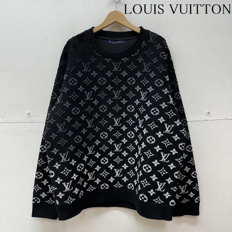 LOUIS VUITTON ルイヴィトン トレーナー 長袖 23SS 総柄 グラデーション モノグラム スウェット トレーナー RM231Q I06 HOY41W 5L