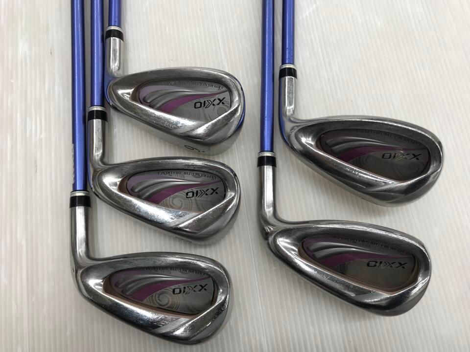 XXIO LADIES ブルー A MP1100L ブルー アイアンセット ダンロップ 最短 WHITEMONARCHHOTEL_COM