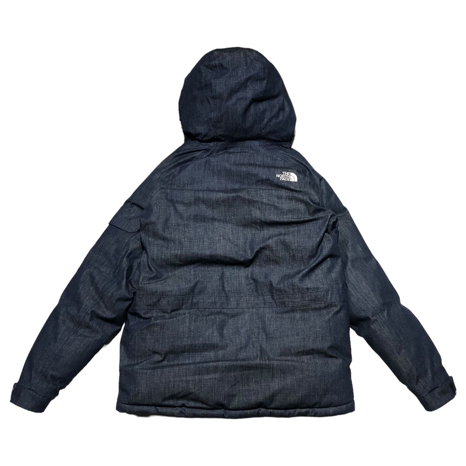 THE NORTH FACE(ノースフェイス) Denim McMurdo Parka デニム マクマードパーカー ダウン ND91736 L  インディゴ - メルカリ