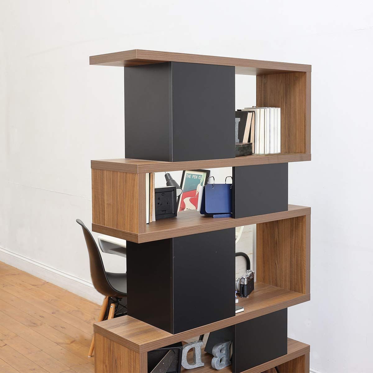 本棚 ダークブラウン