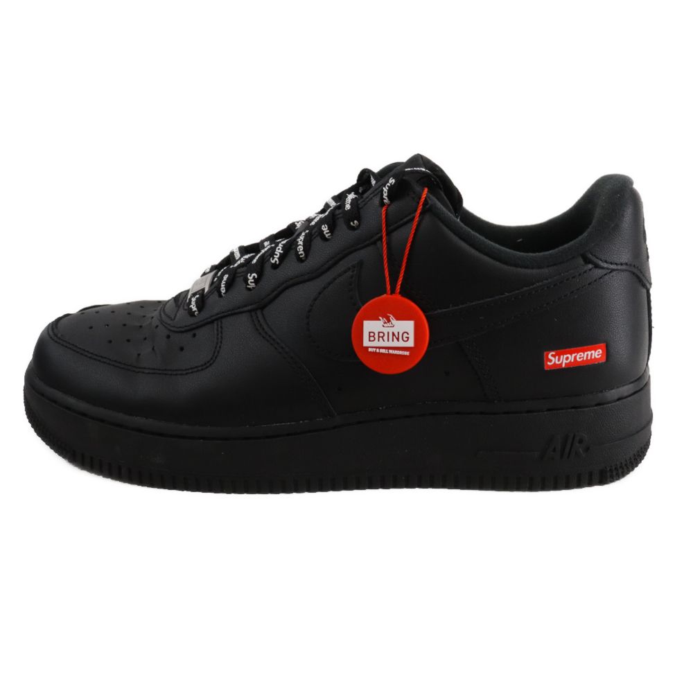 NIKE (ナイキ) ×SUPREME AIR FORCE 1 LOW シュプリーム エアフォース1 ローカットスニーカー ブラック US9/27cm  CU9225-001 - メルカリ