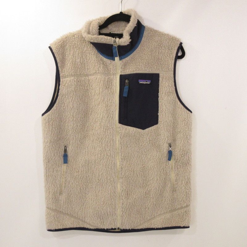 姫路東店 patagonia | パタゴニア ベスト メンズ クラシック レトロX ベスト 23048 アイボリー サイズ L 092