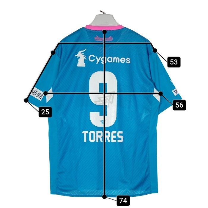 サガン鳥栖　New Balance サッカーユニフォーム TORRES 9 サガン鳥栖 New Balance ユニフォーム 青 サガン鳥栖 New Balance