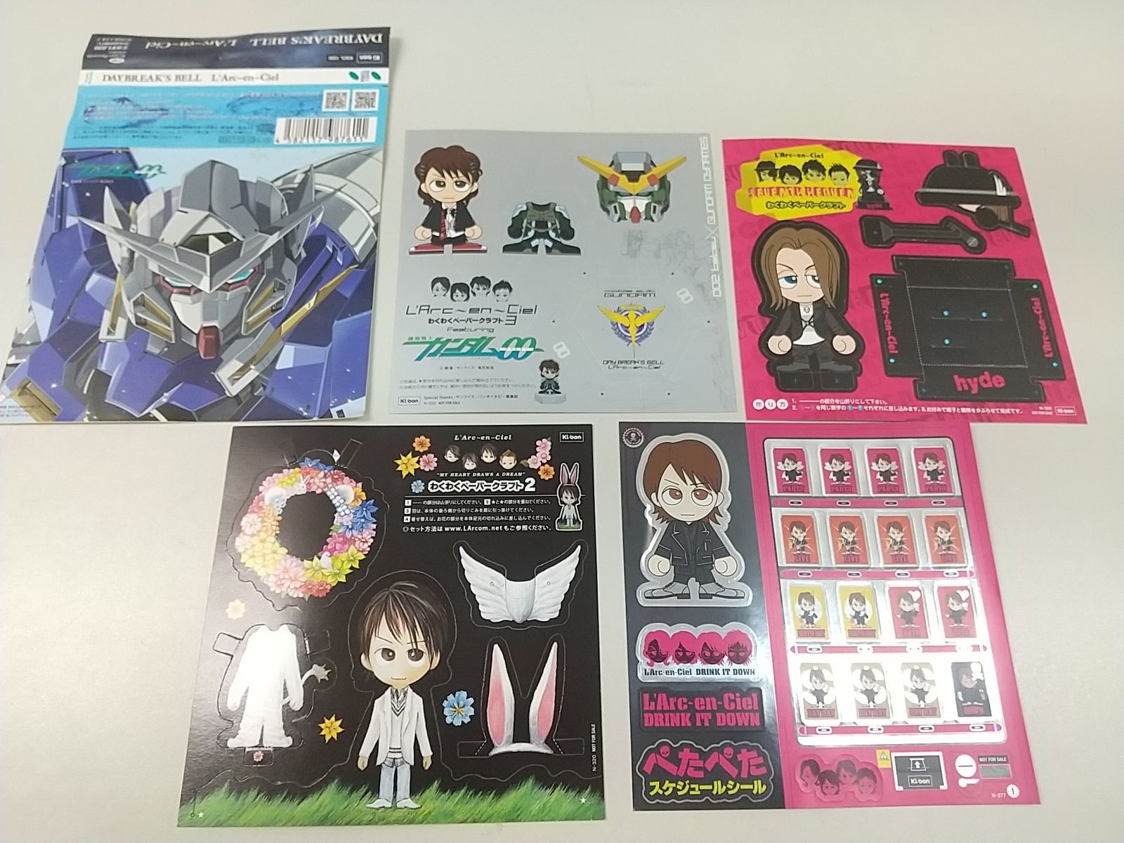 L'Arc~en~Ciel まとめ売り(バラ売り⭕️) L´Arc〜en〜Ciel ラルクアンシエル シングル アルバム まとめ売り