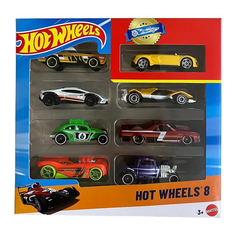 ホットウィール(Hot Wheels) 8カーパック アソート 乗り物