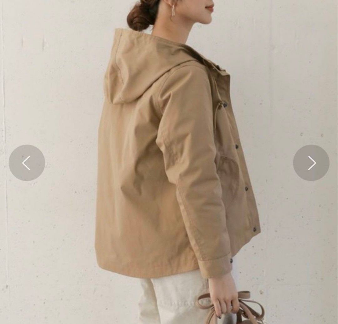 人気♪美品♪ダウンライナーマウンテンパーカー ベージュ アーバン