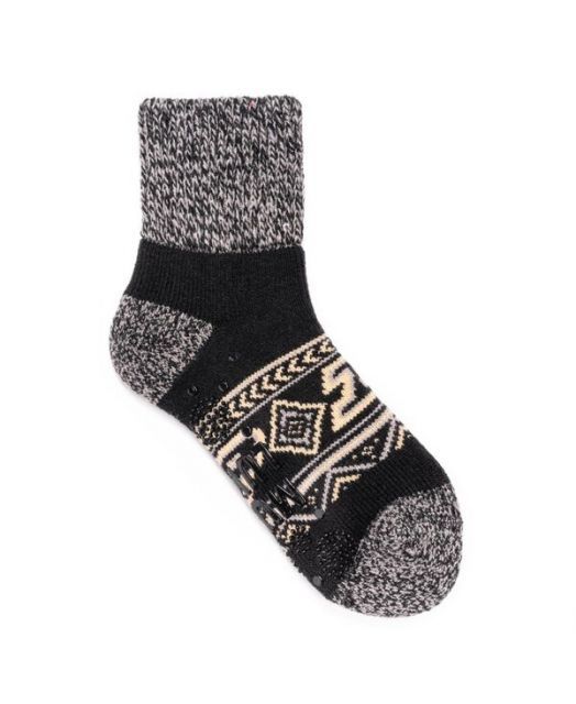 送料無料 ムクルクス メンズ 靴下 アンダーウェア Game Day by MUK LUKS Unisex Short Heat Retainer Socks Purdue