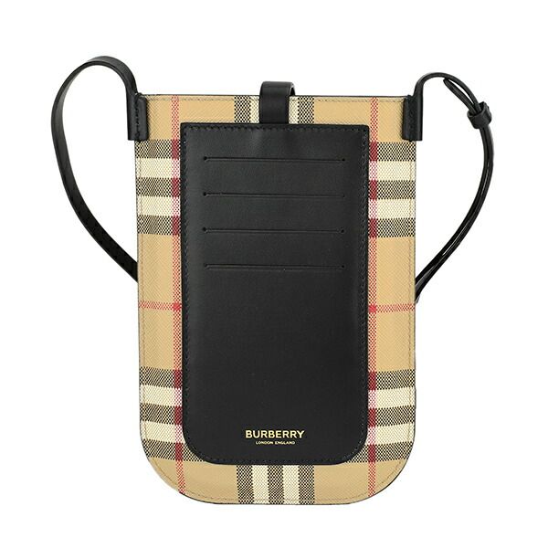 新品 バーバリー BURBERRY ショルダーバッグ PHONE HOLDER アーカイブベージュ 新品 バーバリー BURBERRY ショルダーバッグ PHONE HOLDER アーカイブ
