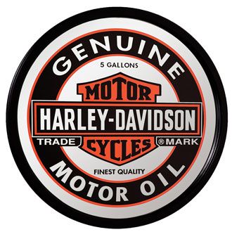 HARLEY-DAVIDSON ハーレーダビッドソン オイルカン ミラー 丸型 HDL-15216 インテリア 装飾 アメリカ雑貨 アメリカン雑貨