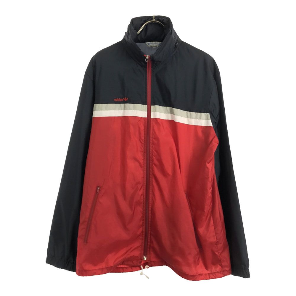 アディダス 70s 80s ヴィンテージ デサント製 トレフォイルロゴ刺繍