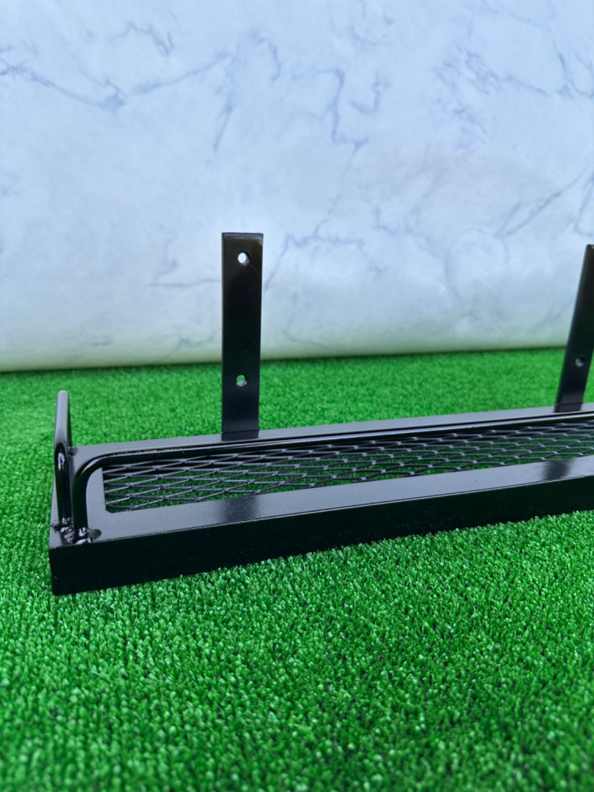 ウォールシェルフ　アイアン壁掛けラック　コレクションラック　ハンドメイド　男前 アイアンラック コレクション ウォールシェルフ 壁掛け 植物棚