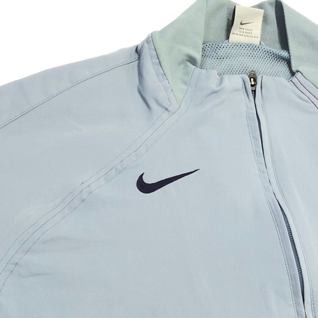 00年代 NIKE ナイキ ウィンドブレーカージャケット ライトブルー