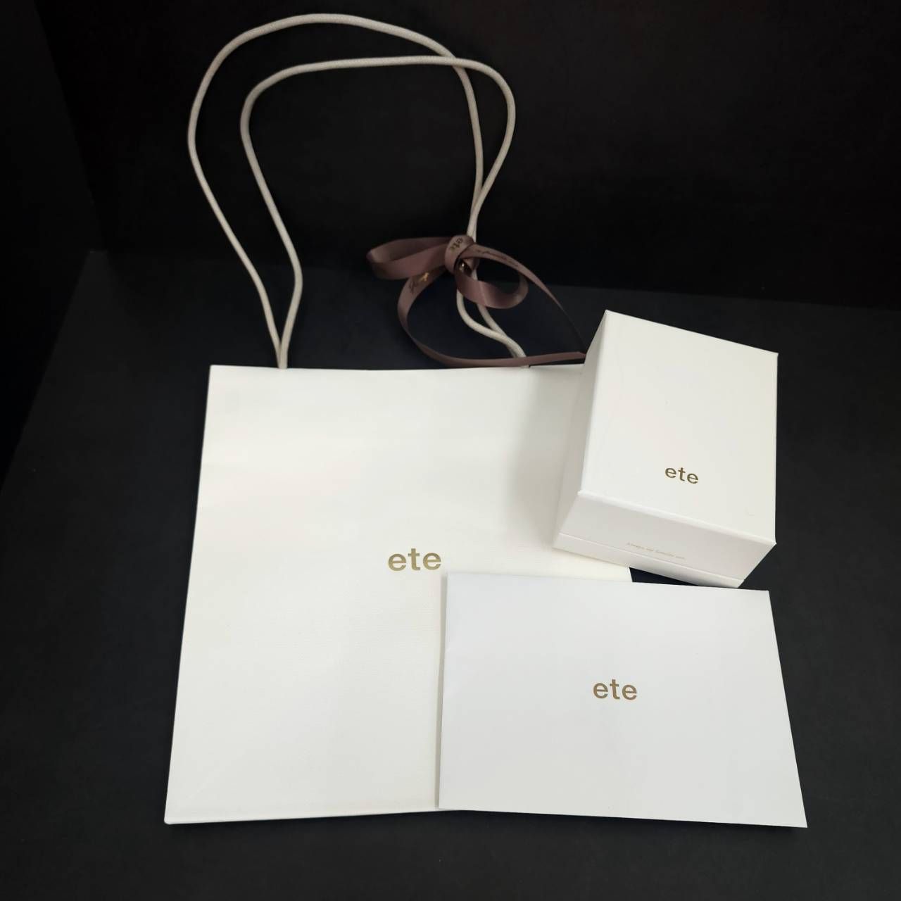 最終価格】ete エテ SV925 シェアブレスレット シルバー 購入証明書 箱 