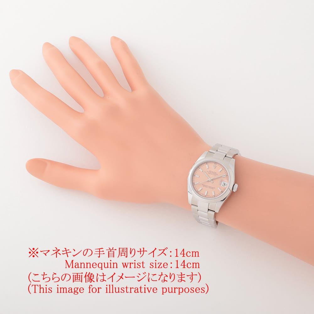 ロレックス デイトジャスト 178240 ピンク バー Z番 中古