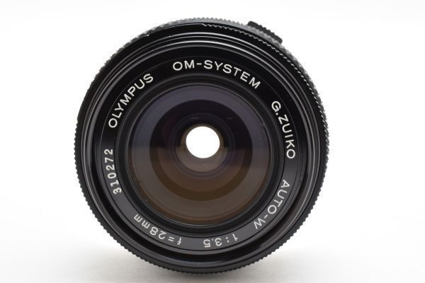 オリンパス OLYMPUS OM SYSTEM G ZUIKO AUTO W 28 mm F 3 5 単焦点 レンズ 4926_79_50