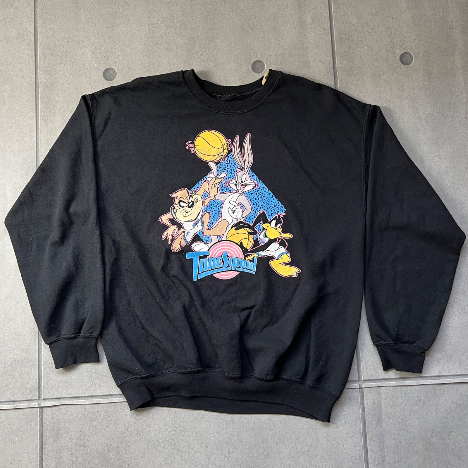 SPACE JAMスウェットセットアップ ルーニー・テューンズ グレー L M