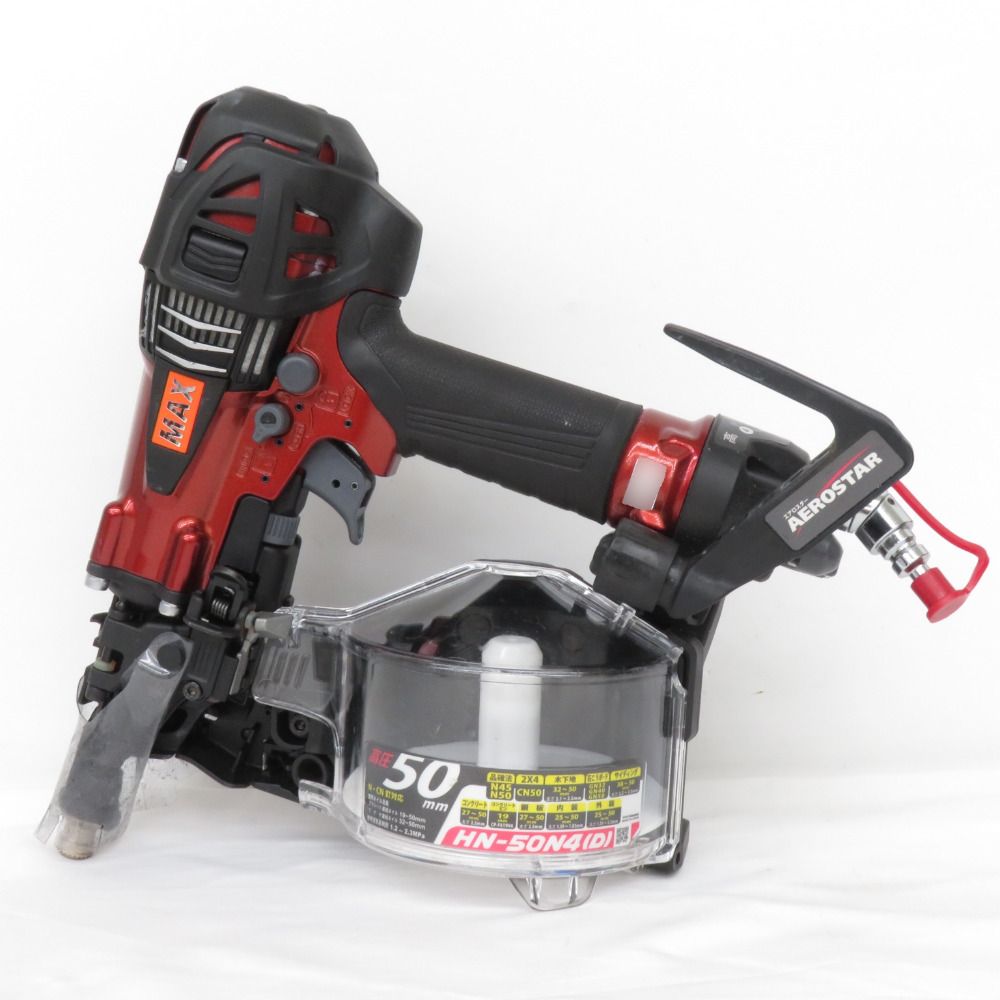 MAX マックス ブラットネイラ 高圧 中古品 MAX マックス 75mm 釘打機 高圧コイルネイラ スーパーネイラ エアロ