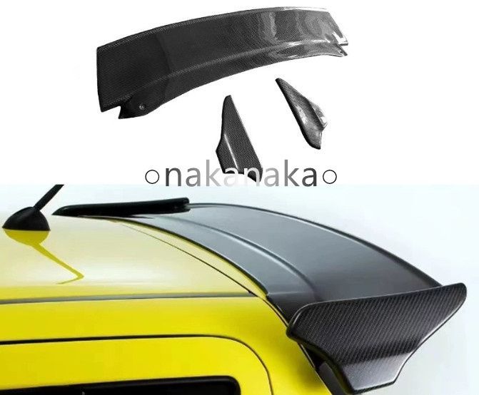 スズキ スイフトスポーツ ZC32S 対応 FRP製 未塗装 ルーフスポイラー リアウイング エアロパーツ