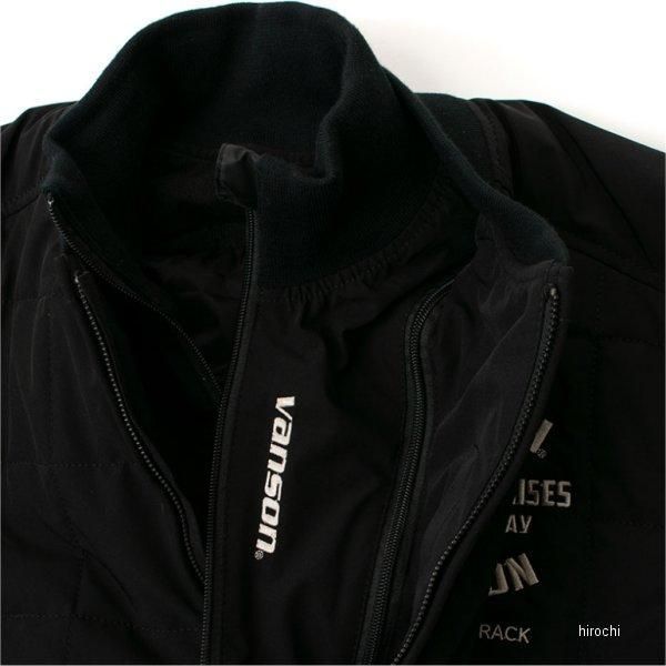 vanson プロテクター付きナイロンジャケットLサイズ 20％OFF！】VANSON プロテクター付きナイロンジャケット グレー M/L