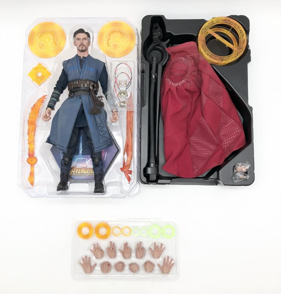【中古】訳有/欠品有 ホットトイズ アベンジャーズ/インフィニティ･ウォー ムービー･マスターピース 1/6 MM#484 ドクター･ストレンジ[17]