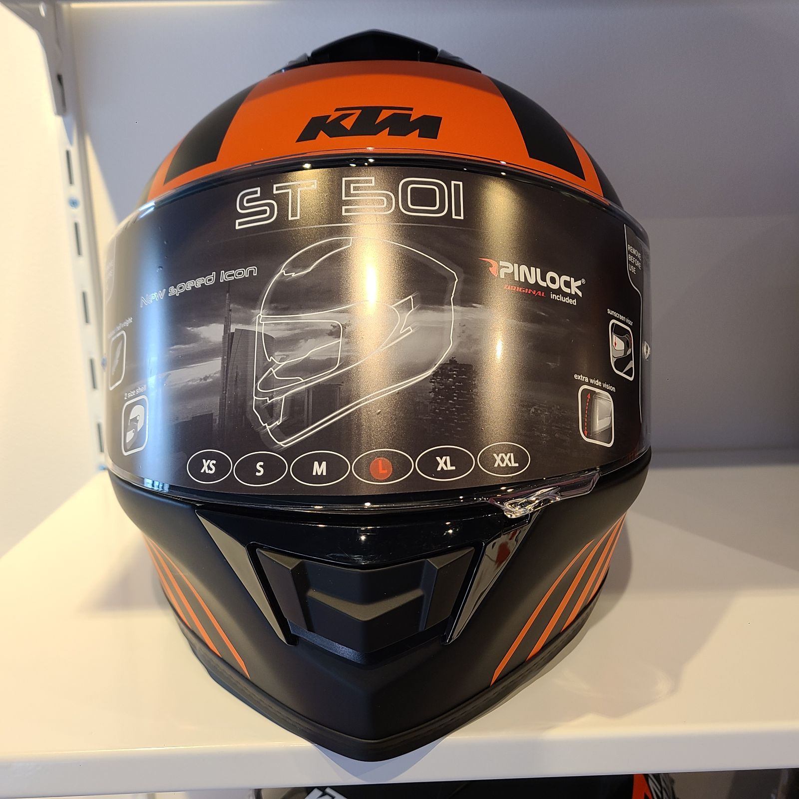 KTM ST501 HELMET/・KTMヘルメット・サイズL、XL・Airohと KTMの