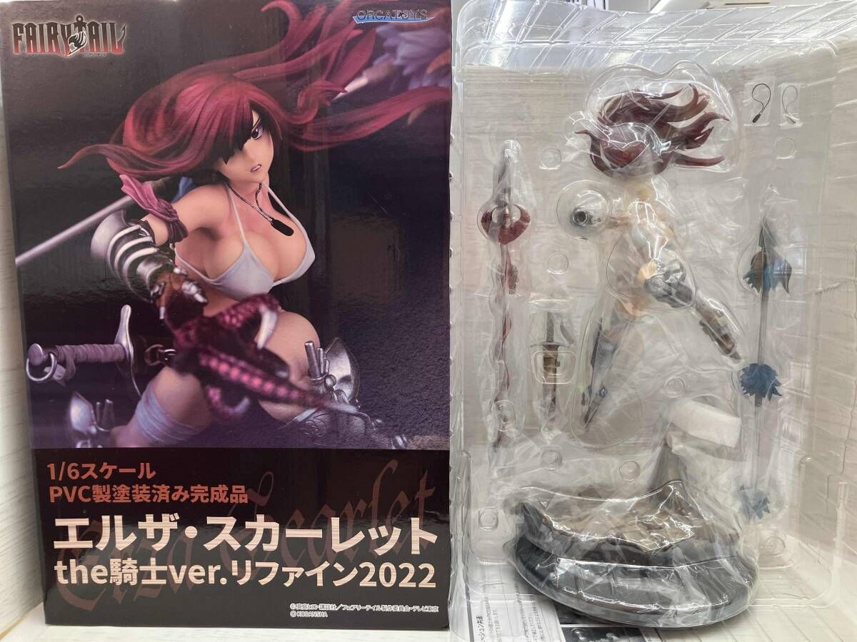エルザ・スカーレットthe騎士ver.リファイン2022 FAIRY TAIL(フェアリーテイル) 1/6 完成品 フィギュア オルカトイズ オルカトイズ FAIRY TAIL 1/6 エルザ・スカーレットthe騎士ver