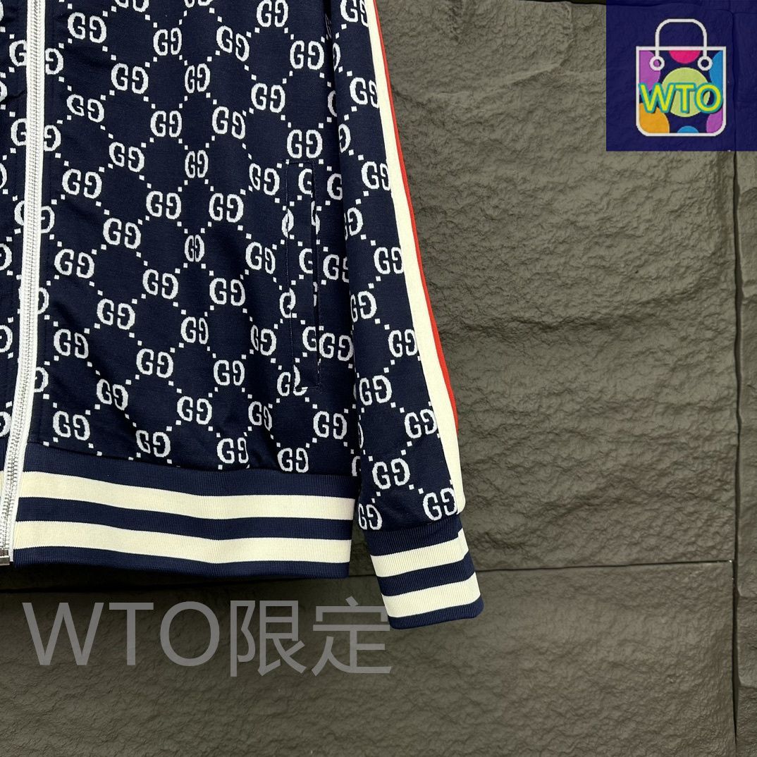本日限定WTO】Gucci メンズ＆レディース ジップアップジャケット